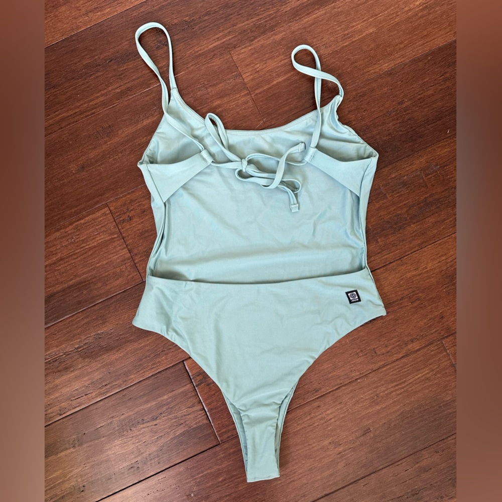 Jolyn Clothing Light Green One Piece Swimsuit